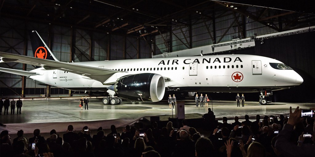Air Canada, now properly kitted out | Howard Slutsken