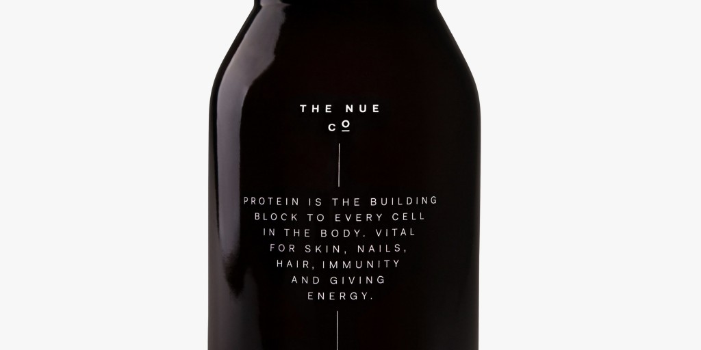 You can ingest what's in this (sleek) pharmacy bottle apparently | The Nue Co.