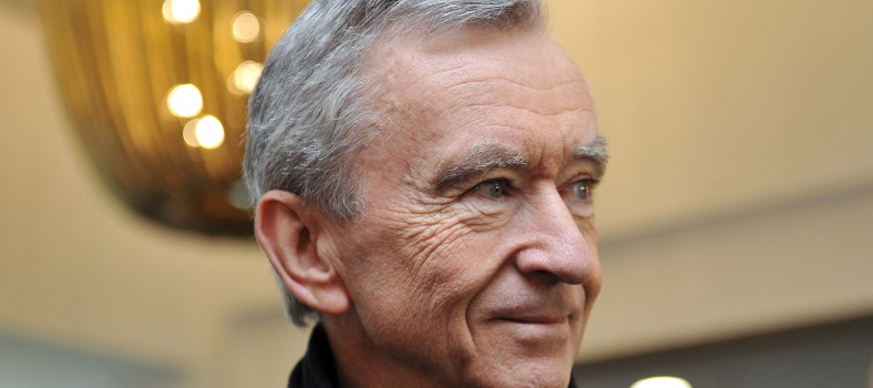 LVMH CEO Bernard Arnault, eyeing a couple of modern luxury brands | Guillaume Souvant/AFP/Getty Images