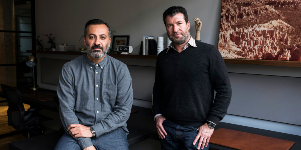 Camp David's co-founders, Mazdack Rassi, left, and Erez Shternlicht | NYT