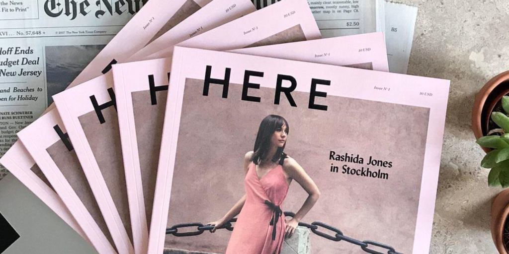 Rashida Jones, Stockholm, and Tumblr pink | Away