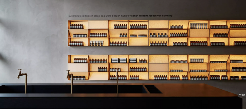 The very well-appointed and stylish Aesop store in Shaw, DC | Aesop